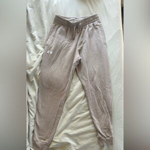 Under Armour cream Joggers